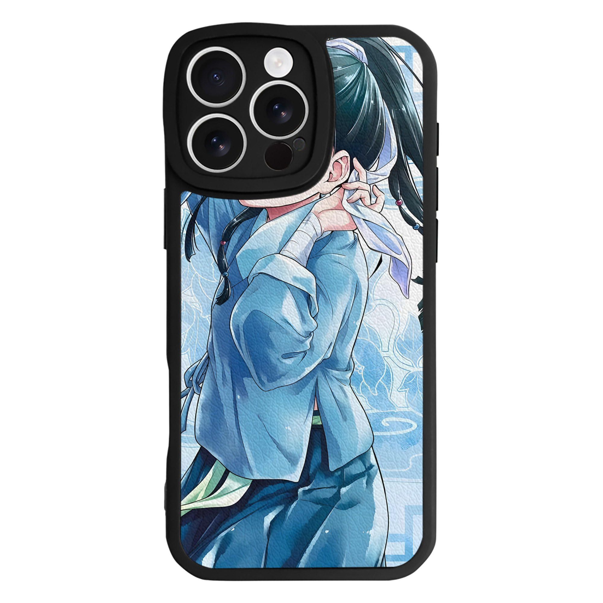 （画像用） 薬屋のひとりごと The Apothecary Diaries 【iPhone 16シリーズ対応】シリコンスマホケース（レザー調） 材質：シリコン